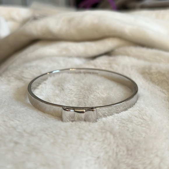 Authentic Silver Kate Spade Bangle